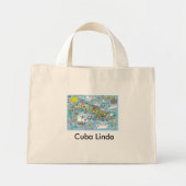 Cuba Linda Mini Tote Bag (Voorkant)