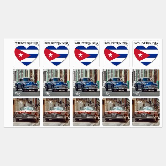 Cuba Love Custom Text Labels (Vel)