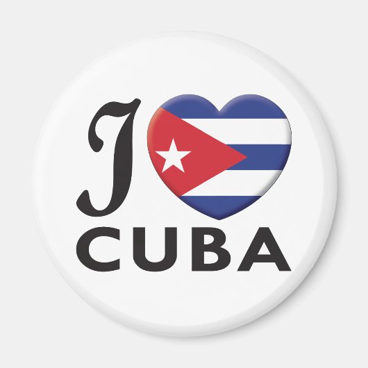 Cuba Love Magneet (Voorkant)