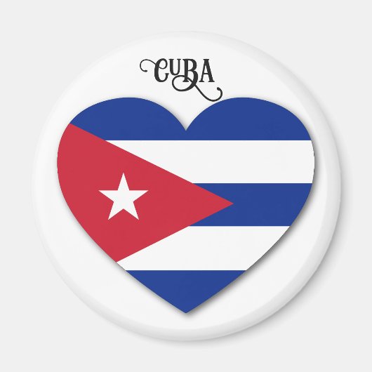 Cuba Love Magneet (Voorkant)