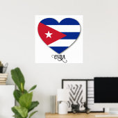 Cuba Love Poster (Thuiskantoor)