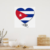 Cuba Love Poster (Keuken)