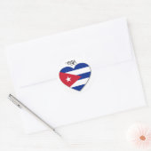 Cuba Love Ronde Sticker (Envelop)