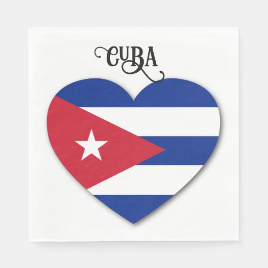 Cuba Love Servet (Voorkant)