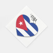 Cuba Love Servet (Hoek)