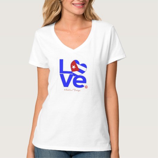 CUBA LOVE SHIRT (Voorkant)