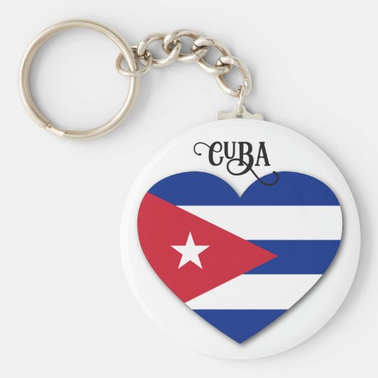 Cuba Love Sleutelhanger (Voorkant)