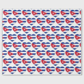 Cuba Love Wrapping Paper Cadeaupapier (Vlak)