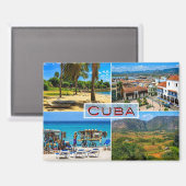 CUBA, MAGNEET (Voorkant / Achterkant)