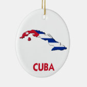 CUBA MAP KERAMISCH ORNAMENT (Rechts)