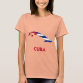 CUBA MAP T-SHIRT (Voorkant)