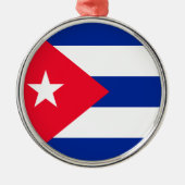 Cuba Metalen Ornament (Voorkant)
