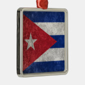 Cuba Metalen Ornament (Rechts)
