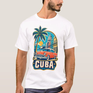 Cuba Mid-Century Eiland T-Shirt