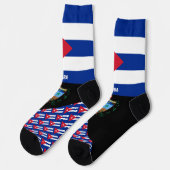 Cuba, mode, Cubaanse vlag, patriottisch Sokken (Links)