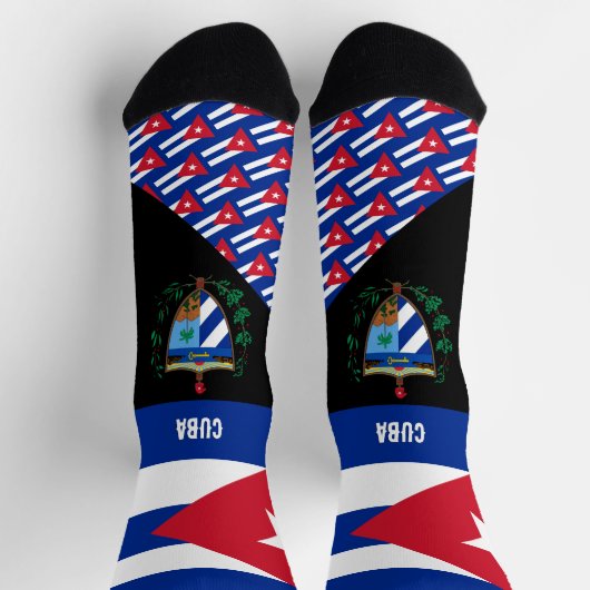 Cuba, mode, Cubaanse vlag, patriottisch Sokken (Top)