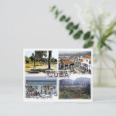 Cuba - Mosaic - Briefkaart (Staand voorkant)