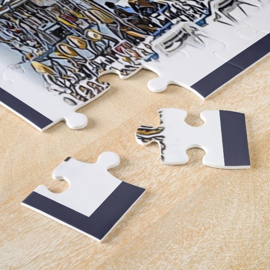 Cuba - Mozaïek - Legpuzzel (Zijkant)