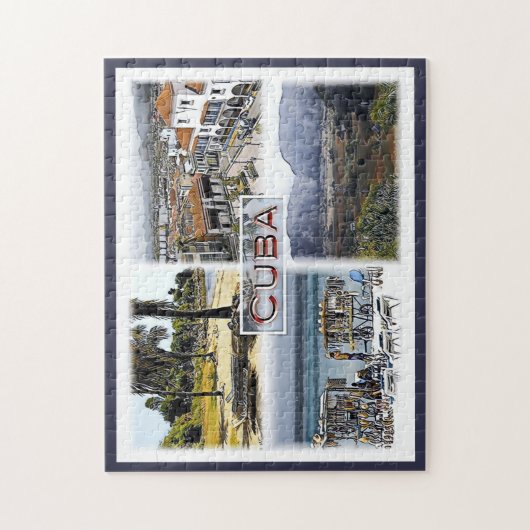 Cuba - Mozaïek - Legpuzzel (Verticaal)