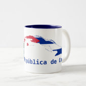 Cuba Mug / Kuba Tasse Tweekleurige Koffiemok (Voorkant rechts)