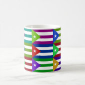 Cuba Multihue Flags-Mok Koffiemok (Center)