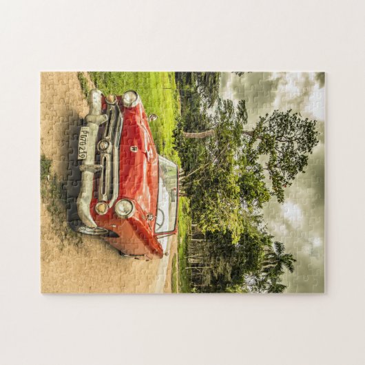 Cuba Oldtimer Classic Car Legpuzzel (Horizontaal)