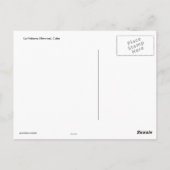 Cuba - oude converteerbare auto in Havana Briefkaart (Achterkant)