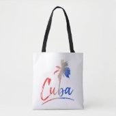 Cuba Palm Tote Bag (Voorkant)