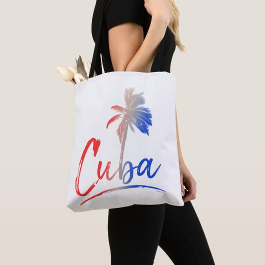 Cuba Palm Tote Bag (Dichtbij)