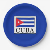 Cuba Papieren Bordje (Voorkant)