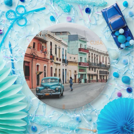 Cuba Papieren Bordje (Feest)