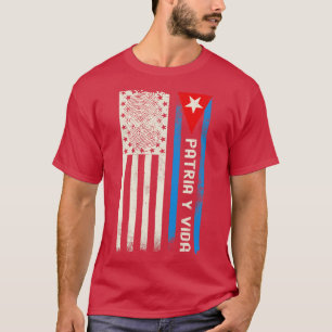 Cuba Patria y Vida T-shirt