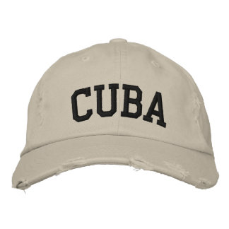 Cuba - Pet geborduurd
