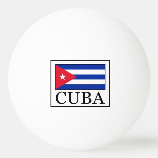 Cuba Pingpongbal (Voorkant)