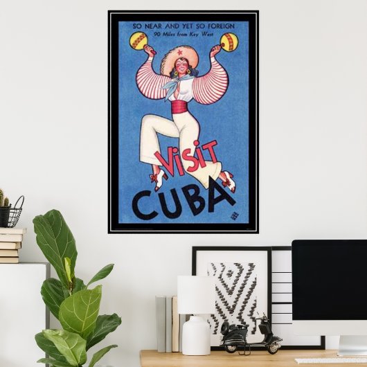 Cuba - Poster (Thuiskantoor)