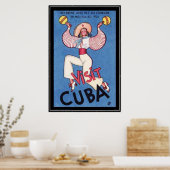 Cuba - Poster (Keuken)