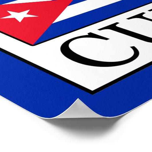 Cuba Poster (Hoek)
