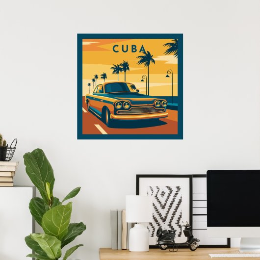 Cuba Poster (Thuiskantoor)