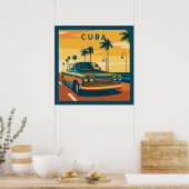 Cuba Poster (Keuken)