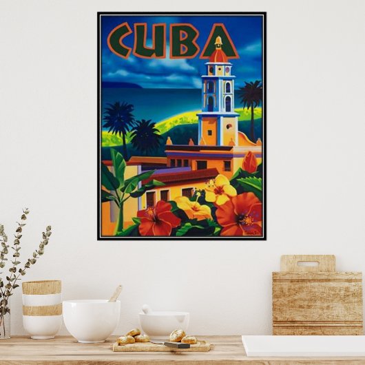  Cuba - Poster (Keuken)