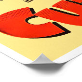 Cuba poster van het klassieke reizen (Hoek)