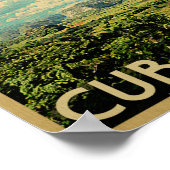 Cuba Poster Vintage Travel Poster Regenwoud (Hoek)