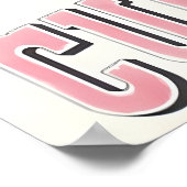 Cuba Print Cuban Art Travel Poster  (Hoek)