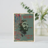 Cuba Propaganda Castro Briefkaart (Staand voorkant)