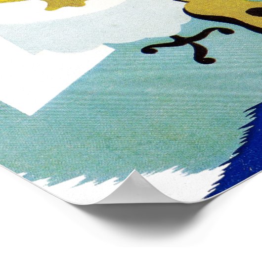 Cuba  Racing Poster herstelt (Hoek)