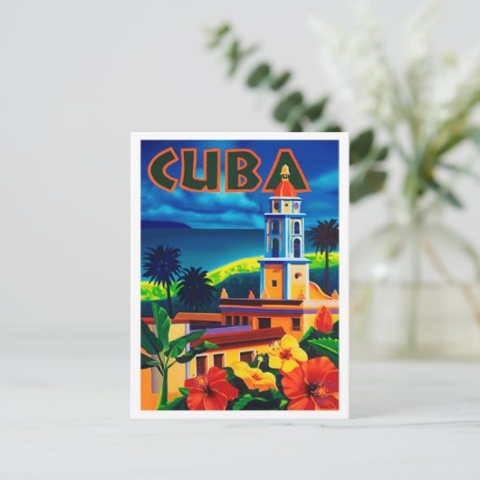  Cuba-reizen Briefkaart (Staand voorkant)
