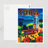  Cuba-reizen Briefkaart (Voorkant / Achterkant)
