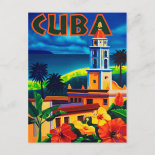 Cuba-reizen Briefkaart