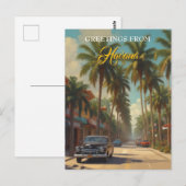 Cuba reizen - Groeten uit Havana Briefkaart (Voorkant / Achterkant)