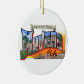  Cuba reizen - Groeten uit Havana Keramisch Ornament (Rechts)